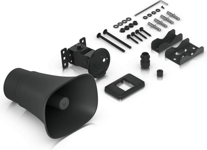 Actual product image Ubiquiti All-weather PoE 120 dB horn