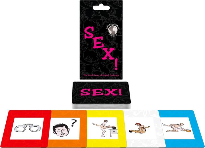 Produktbild Kheper Games International Sex (Kartenspiel, Französisch, Portugiesisch, Schwedisch, Deutsch, Italienisch, Englisch, Niederländisch, Dänisch, Rumänisch, Spanisch, Russisch)