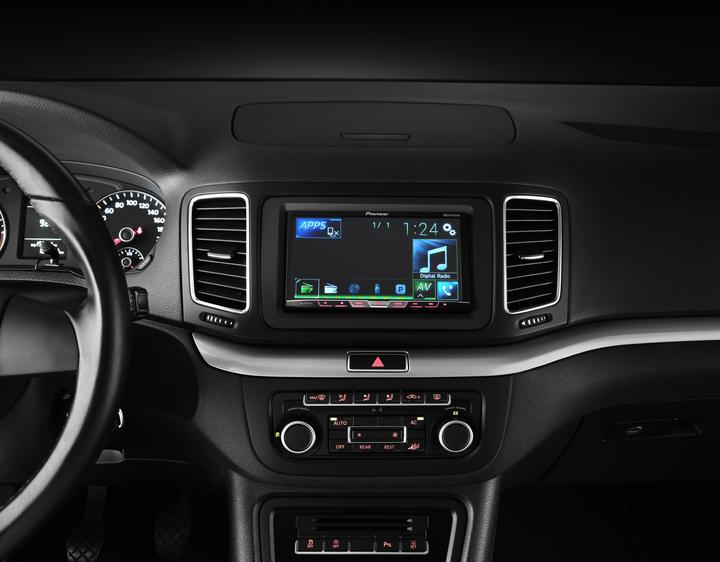 Actual product image Pioneer AVH-X5700DAB incl. DAB aerial (Apple Carplay)