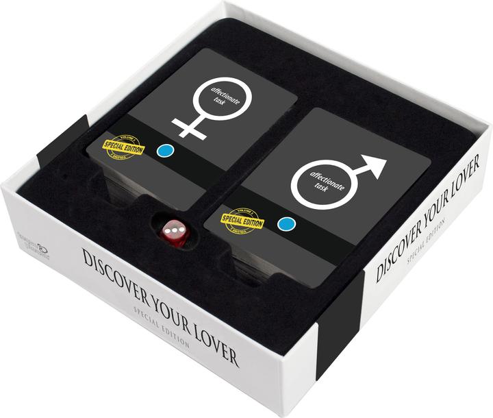 Actual product image tease & please Discover Your Lover (Deck of cards, English)