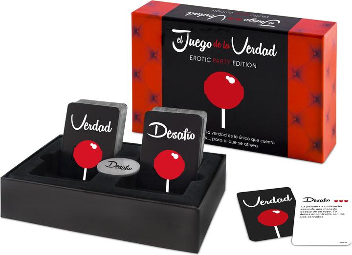 Image du produit tease & please El Juego de la Verdad (Jeu de cartes, Espagnol)