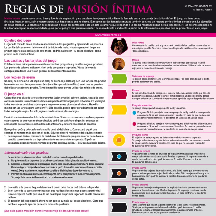 Produktbild tease & please Mision Intima (Kartenspiel, Spanisch)