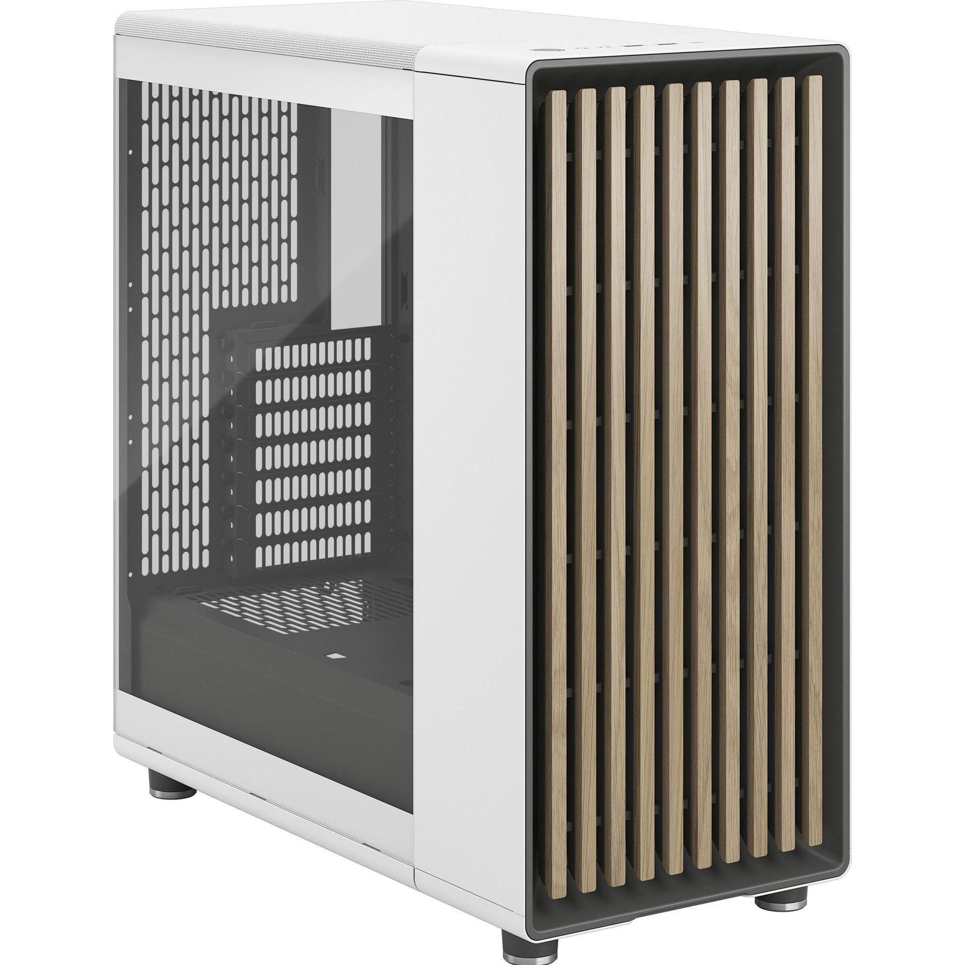 Fractal North (ATX, mATX, Mini-ITX), PC Gehäuse, Weiss