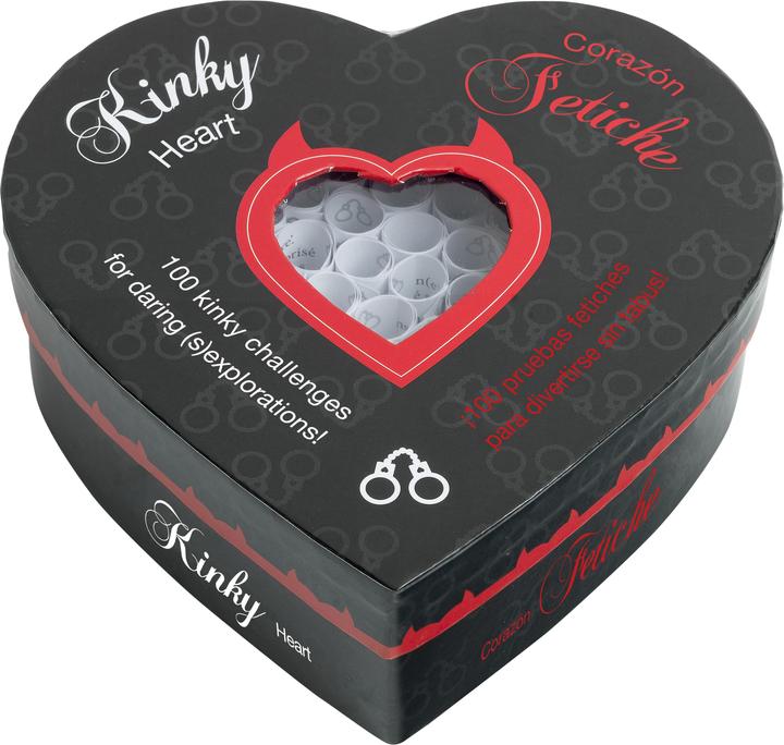 Actual product image tease & please The Kinky Heart (Other, Spanish, English)
