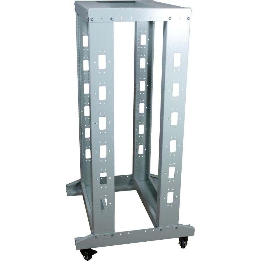Thumbnail - Allnet 19"Grundgestell 12HE B600/T1000mm Lichtgrau SRB-Serie (12 HE, 19 Zoll Rack), Serverschrank, Grau