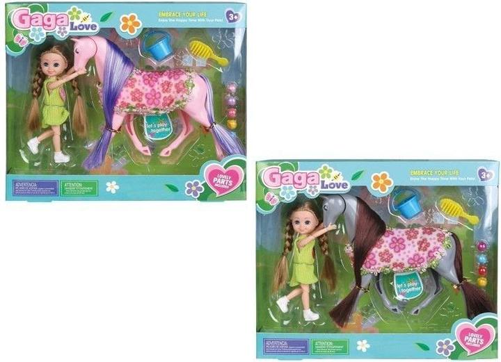 Trifox Doll with horse and accessories