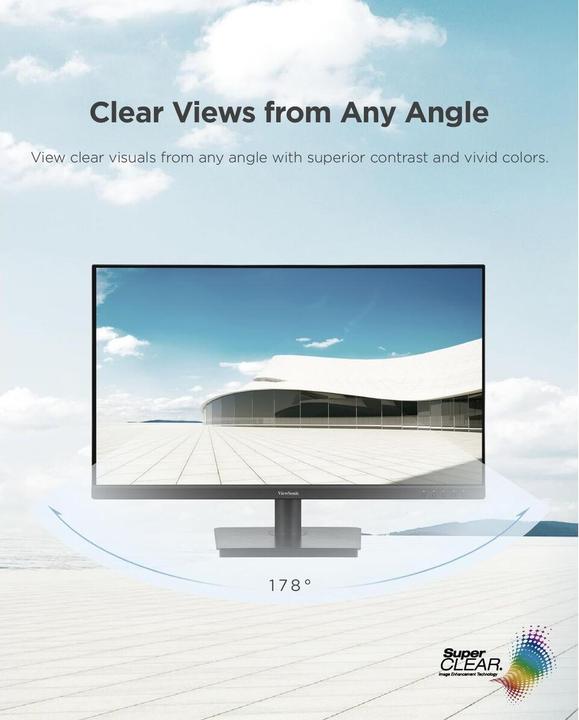 Actual product image Viewsonic VA3208-4K-HD 32inch VA 3840x2160 16:9 2xHDMI DP (3840 x 2160 Pixels, 32")