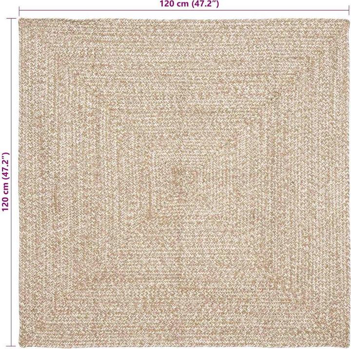 Produktbild vidaXL Bereichsteppich (120 x 120 cm)