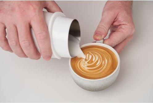 Produktbild Subminimal FlowTip Jug Handless White Milchkännchen