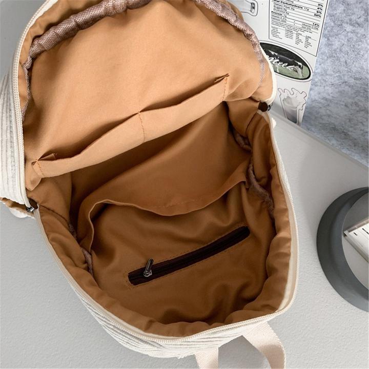 Produktbild Only-Bags.Store Cord-Rucksack,High School Universität Rucksack,Retro einfachen