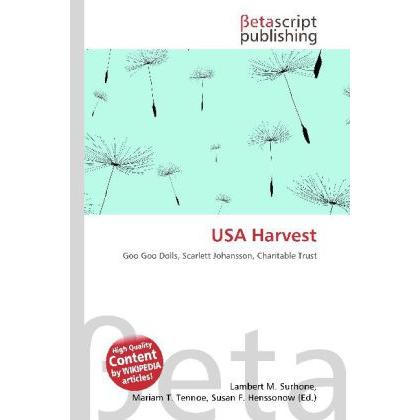 USA Harvest, Fachbücher von Lambert M. Surhone, Mariam T. Tennoe, Susan F. Henssonow
