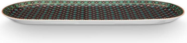 Image du produit PIP Studio Berry Blues plat à tarte clover green 33x15,5cm