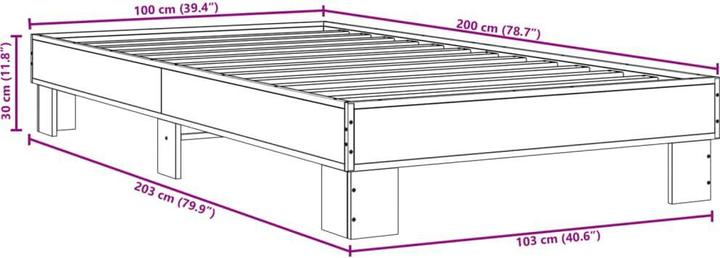 Image du produit vidaXL Katleen (100 x 200 cm)