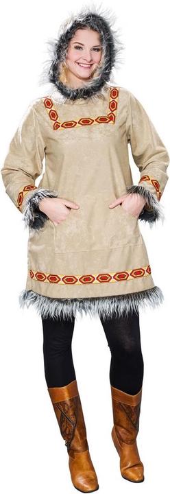 Image du produit Festartikel Müller Costume de femme esquimau : robe à capuche (36, 38)