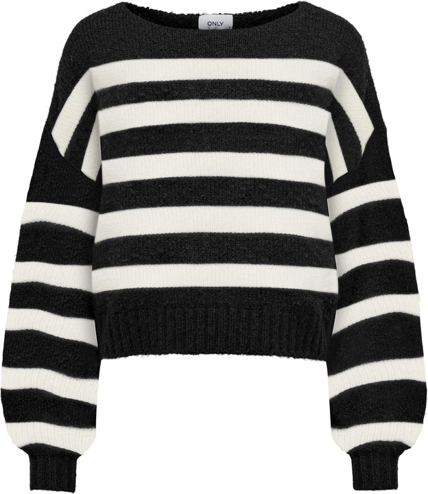 Only U-Boot-Ausschnitt Strickpullover (L)