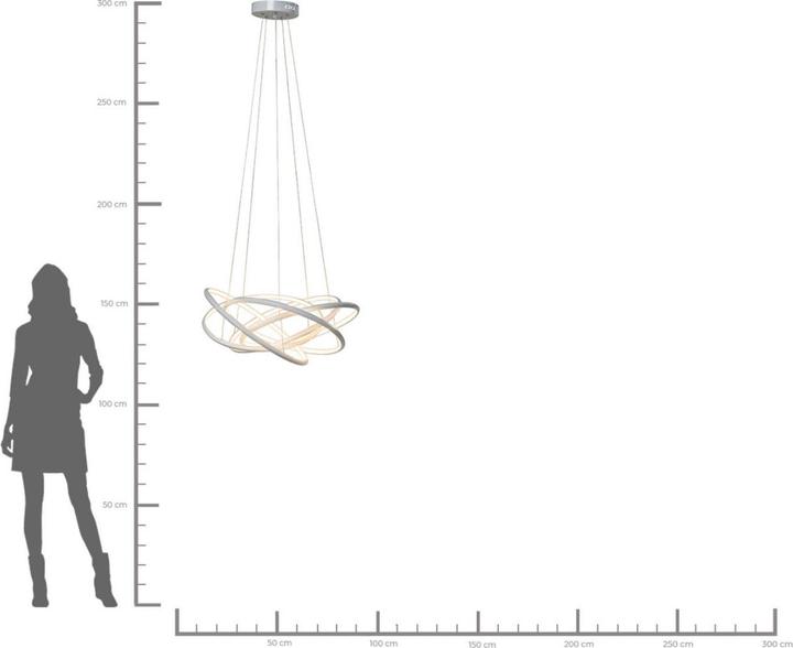 Produktbild Kare Design Hängeleuchte Saturn LED Gold Big (7680 lm)