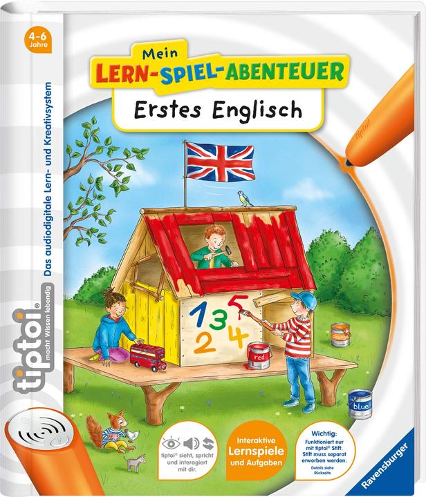 Produktbild tiptoi Erstes Englisch (Englisch, 4 - 6 Jahre)
