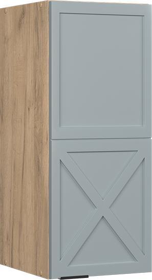 Blau, Goldkraft Eiche, hellblau-grau