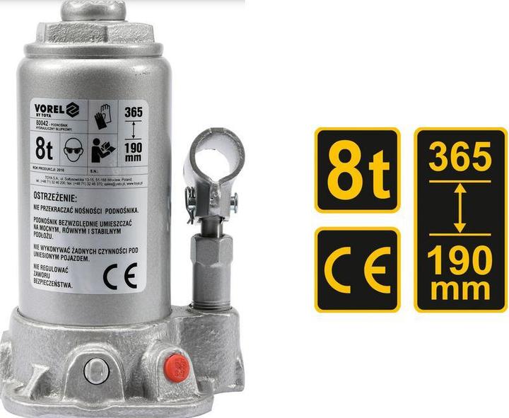 Actual product image Yato 80042 Vehicle jack/stand