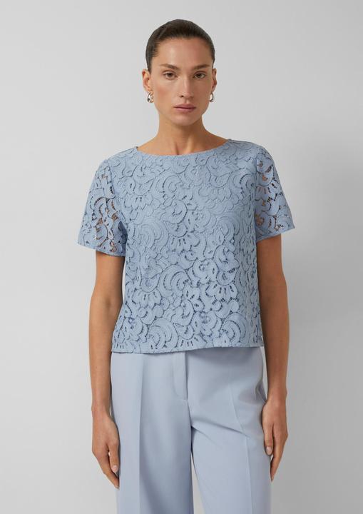Actual product image s.Oliver Spitzen-Shirt mit Viskosefutter (48)