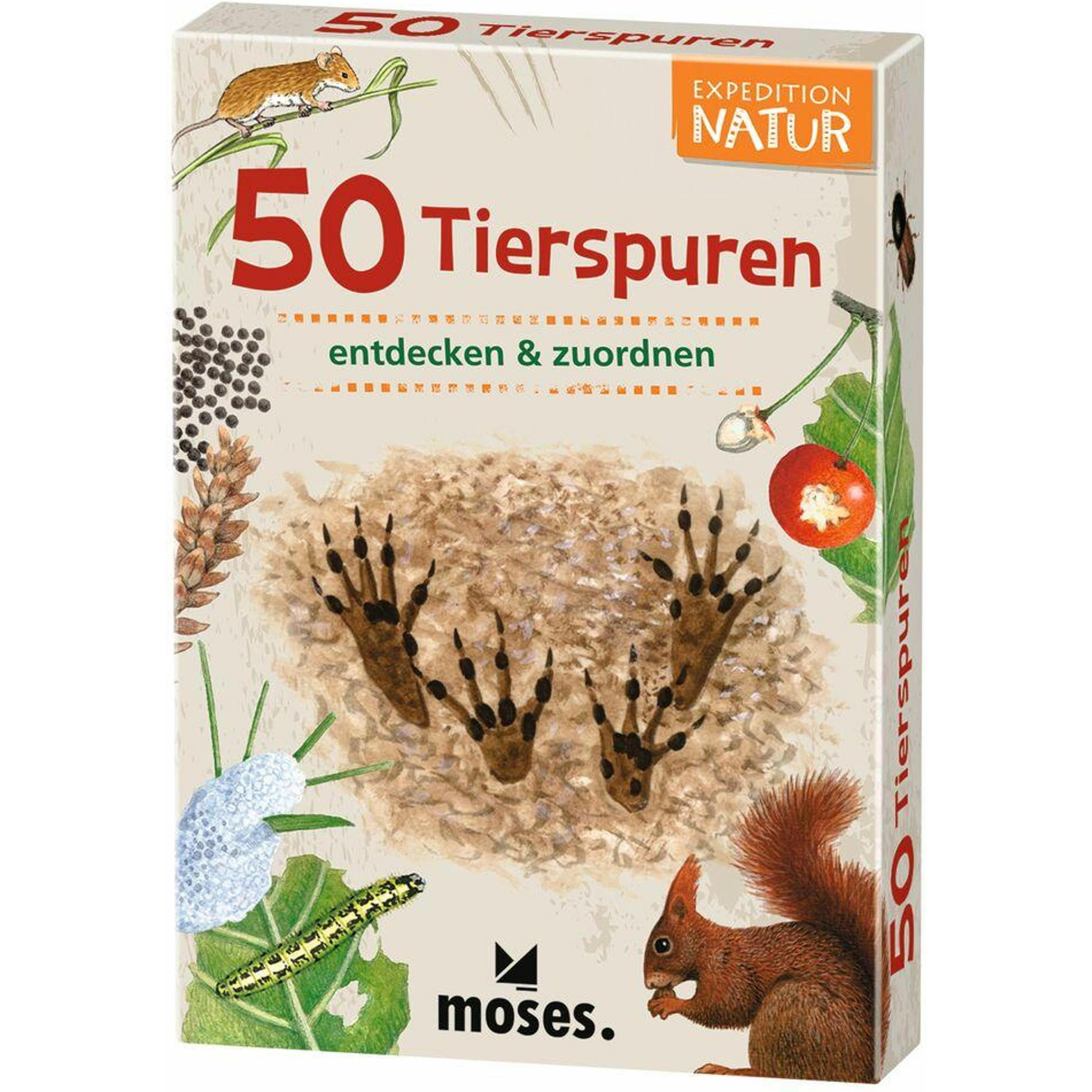 Moses 50 Tierspuren (Deutsch, 1 - 20 Spieler) (9724)