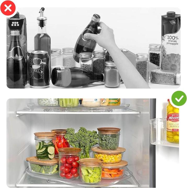 Actual product image Hermex Fridge turntable