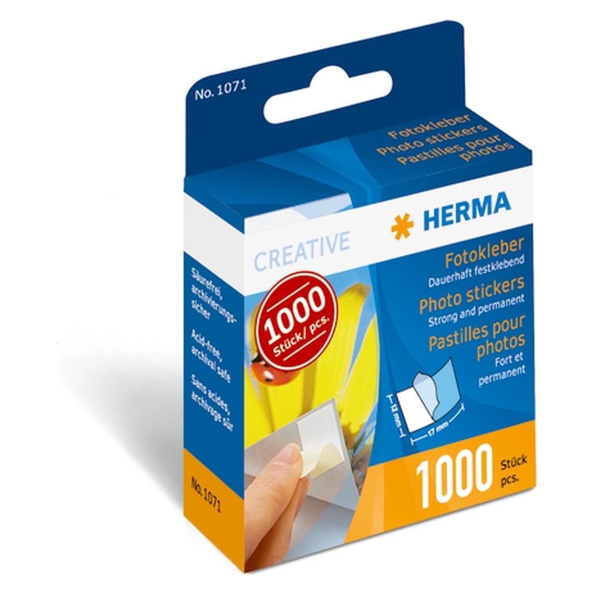 HERMA, Colla per foto + per poster, Adesivi fotografici