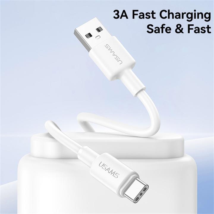 Image du produit Usams USB A – USB C (1 m, USB 2.0, 18 W)