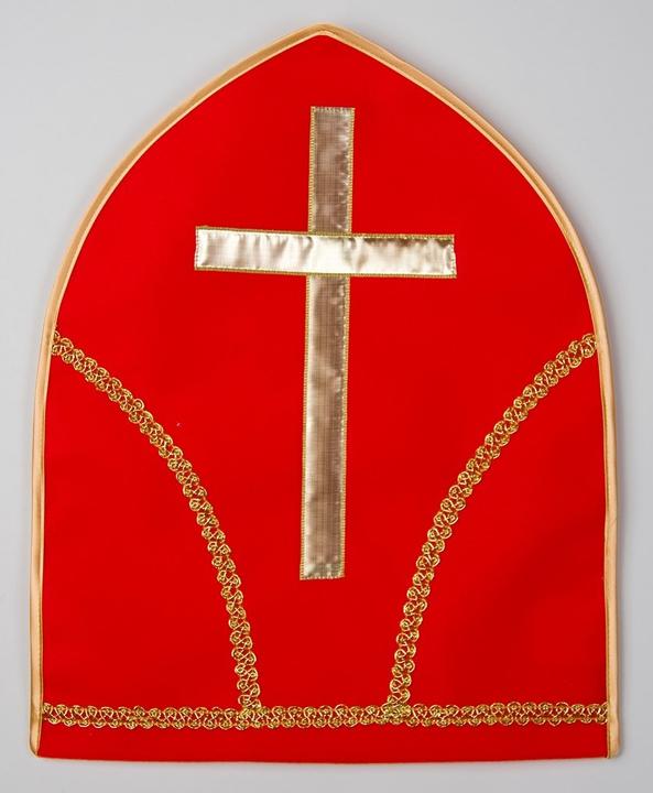 Image du produit Festartikel Müller Samichlaus Mitra : Bonnet d'évêque en peluche