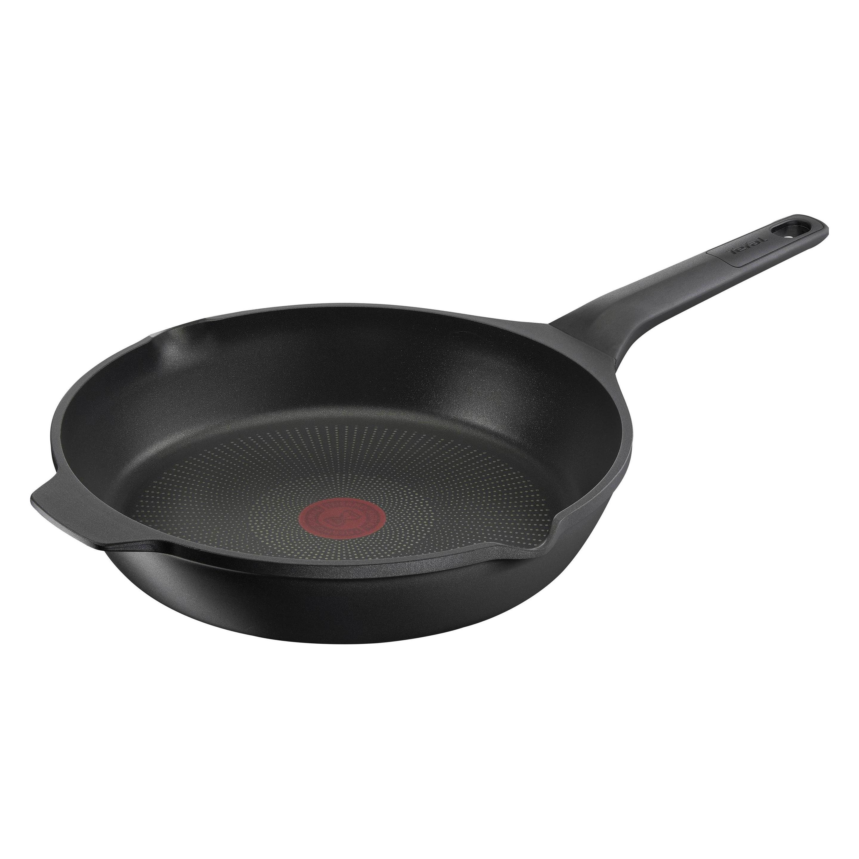 Tefal Comfort Max 30 cm Frying Pan, Induction Safe, Non-Stick, Titanium Coated, Thermo-Signal, Dishwasher and Oven Safe, Stainless Steel