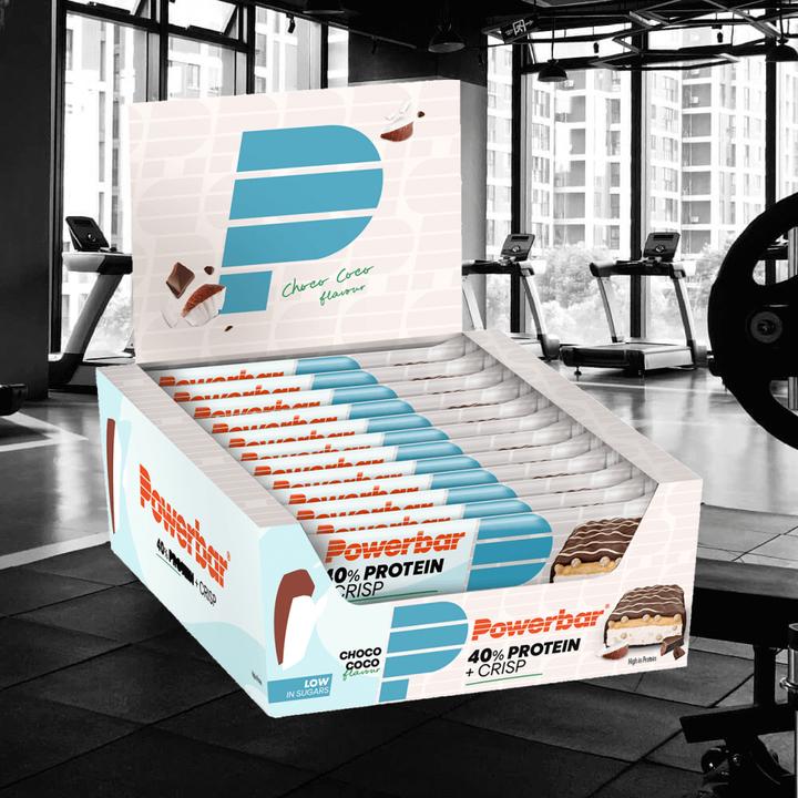 Actual product image Powerbar 40% Protein +Crisp Bar (12 x 40G) (Coconut, 1 pcs., 566 g)