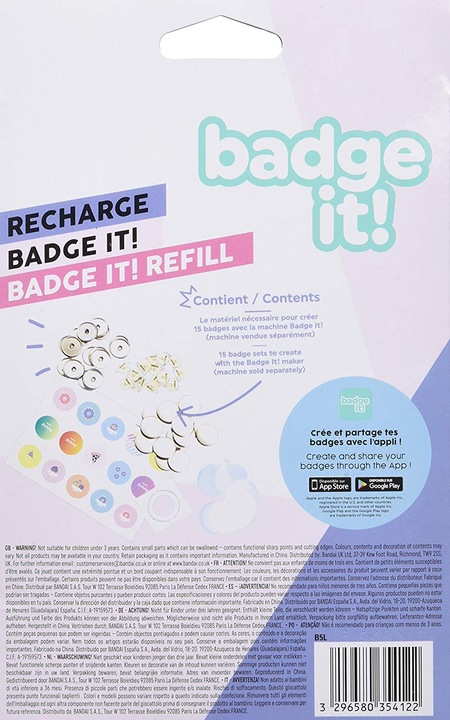 Produktbild Bandai Badge it