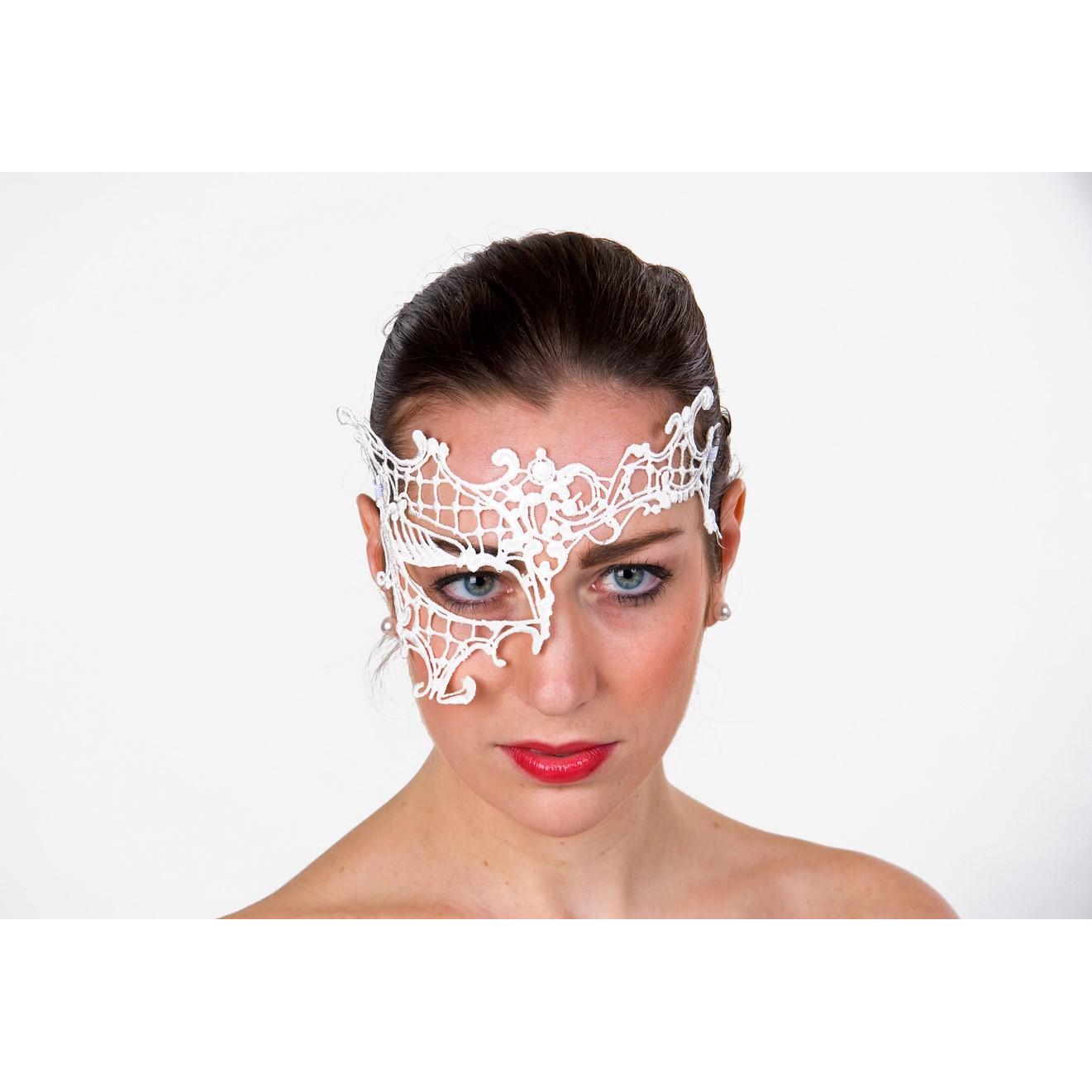 Thumbnail - Festartikel Müller Augen-Halbmaske Aus Zarter Spitze