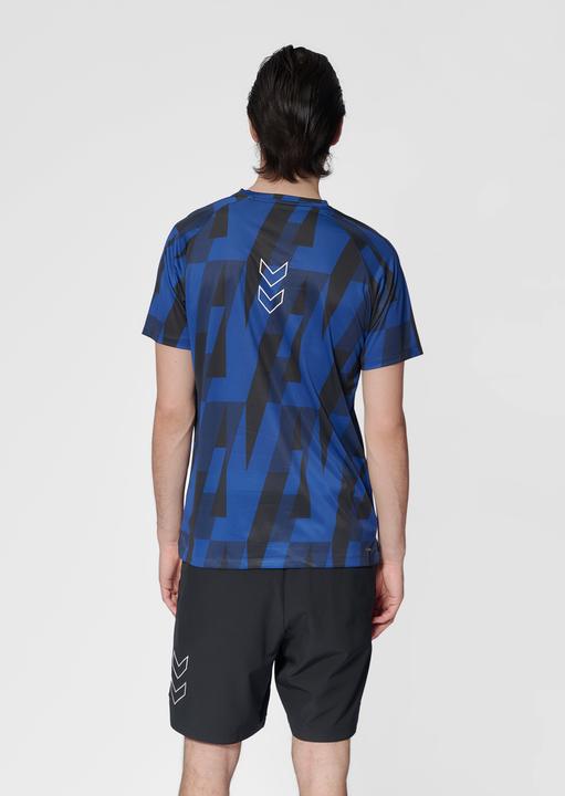 Produktbild hummel Hmlcourt Aop Light Weight T-Shirt (XL)