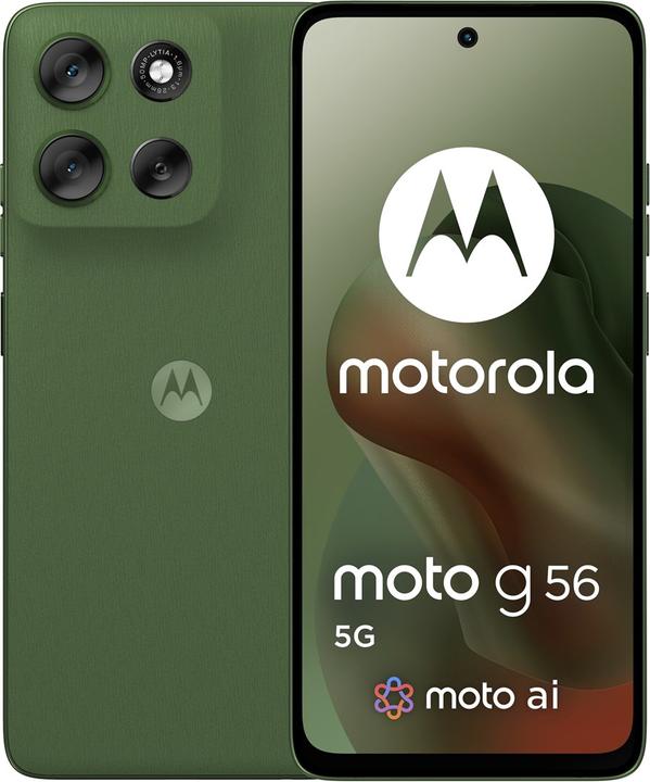 Actual product image Motorola Moto G56 (256 GB, Dill, 6.72", Hybrid Dual SIM, 5G)