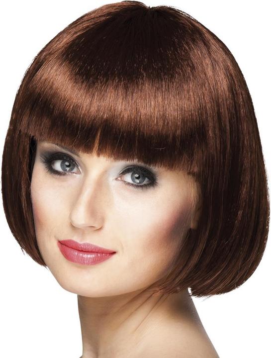 Produktbild Boland Pagenkopf Perücke Schokolade