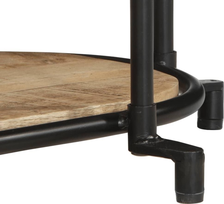 Image du produit VidaXL Armoire TV Lowboard Meuble TV Meuble en bois de manguier brut (100 x 42 x 40 cm)
