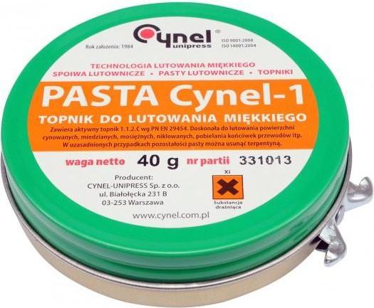 Actual product image Cynel Pasta Lutownicza 40g