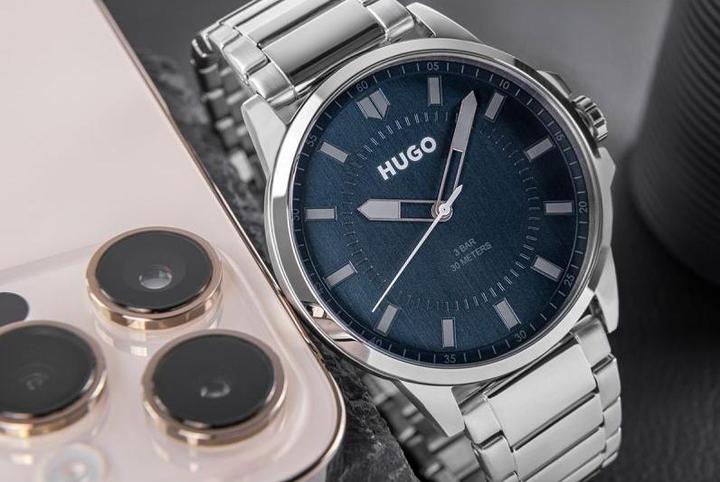 Produktbild Hugo Boss Hugo First Herrenuhr 1530186 + BOX (Analoguhr, 43 mm)