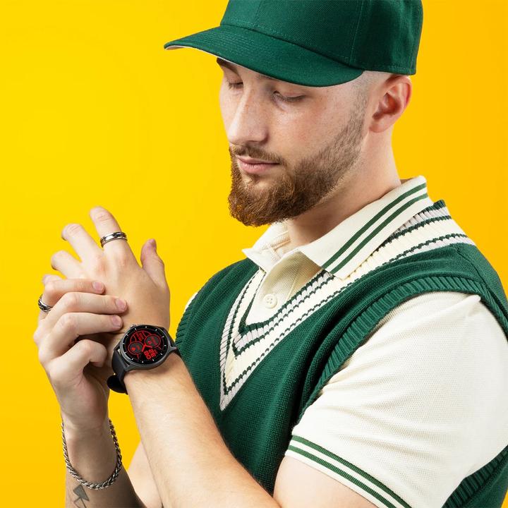 Actual product image Niceboy Uhr Pixel 2 silber / Smartwatch / 1,38" IPS / IP67 / BT 5.3 (46 mm)