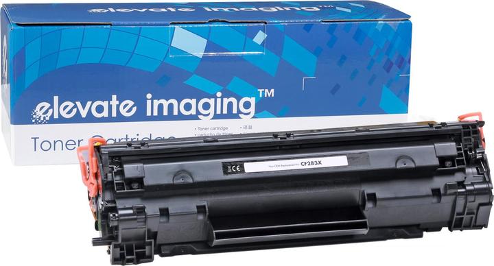 Elevate Toner Cartridge CF283X Black for HP LaserJet Pro - 2.4k - Compatible - New Build