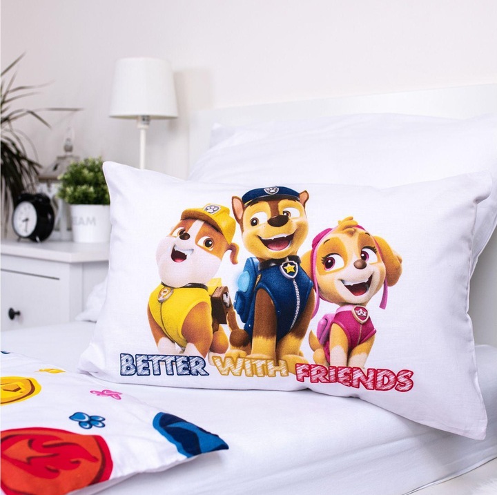 Produktbild Jerry Kinderbettwäsche Paw Patrol PP498 100 x 135 cm + 40 x 60 cm