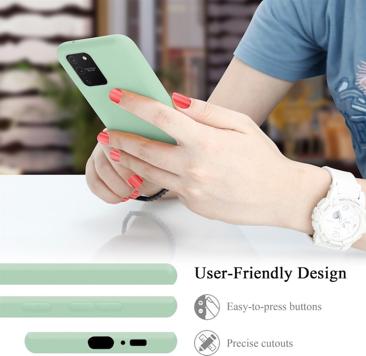 Immagine prodotto Cadorabo Copertura della cassa del silicone liquido TPU (Samsung Galaxy A91, Samsung Galaxy S10 Lite)