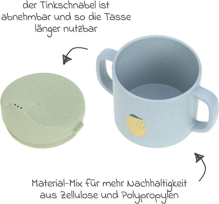 Produktbild Lässig Trinklernbecher & Trinklernflaschen Schnabeltasse mit Doppelgriff - Happy Fruits