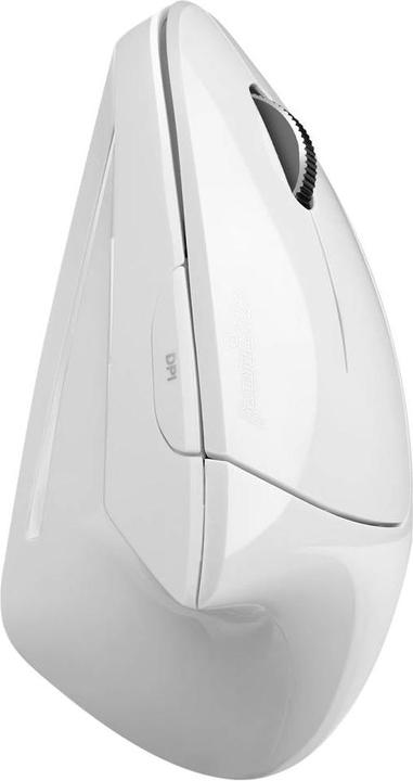 Actual product image Perixx PERIMICE-813 W Ergonomic mouse Wireless, Bluetooth® White