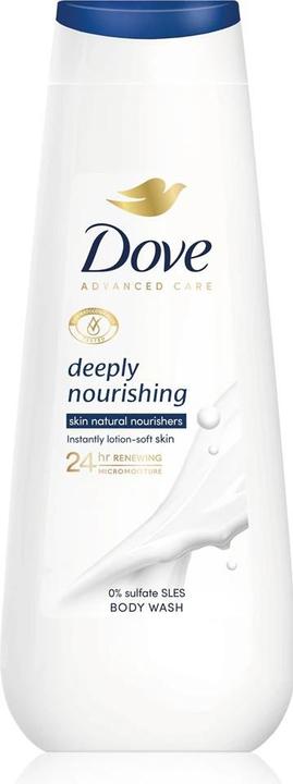 Actual product image Dove Nourishing Shower Gel Deeply Nourishing - A Moisturizing Body Wash For Soft Skin (225 ml)