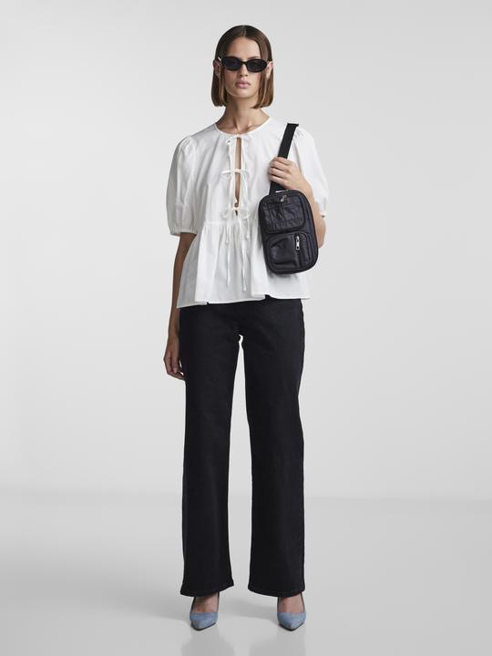 Actual product image Pieces PCJOLLY Top with Puffed Sleeves (L)