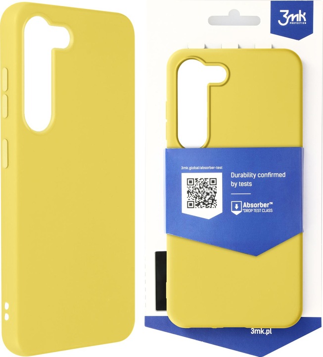 Produktbild 3MK Matt Case Soft Touch Silikonhülle Series (Samsung Galaxy S23+)