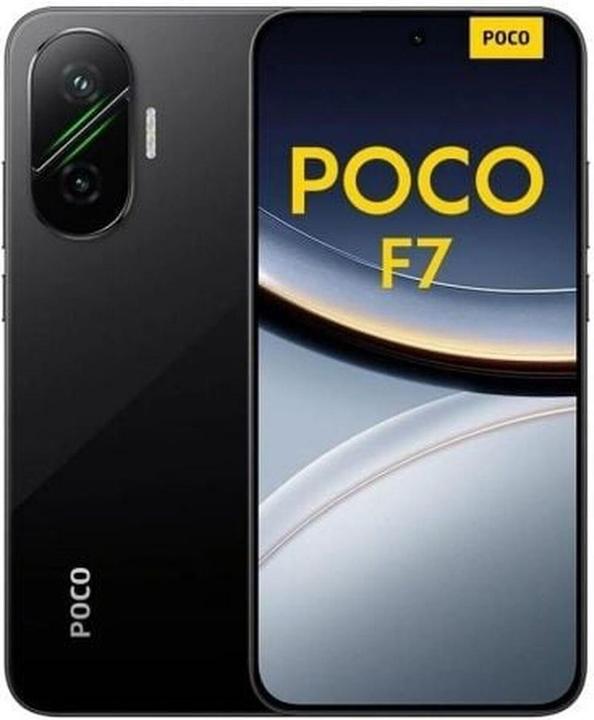 Actual product image Xiaomi Poco F7 (256 GB, Black, 6.83", Dual SIM, 5G)