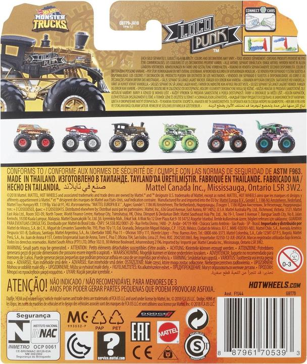 Image du produit Hot Wheels Monster Trucks Loco Punk